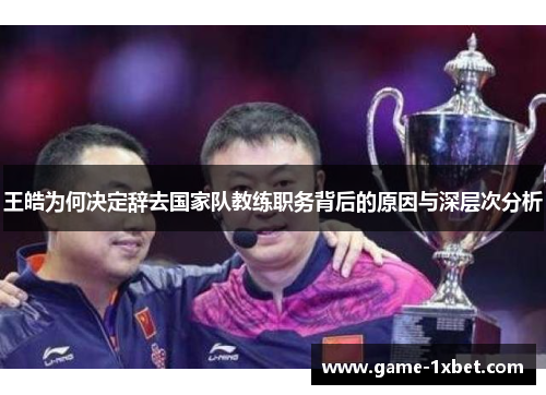 王皓为何决定辞去国家队教练职务背后的原因与深层次分析